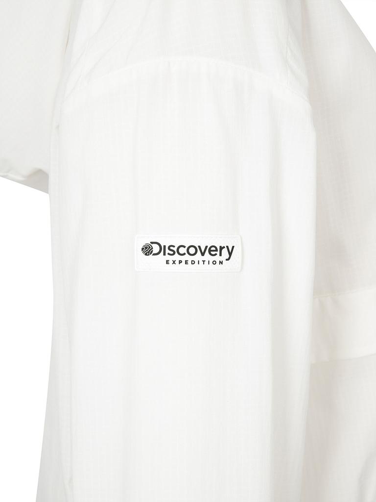Discovery Expedition Freshvent Women'S Anorak Crop Windbreaker (White)