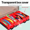 Double Lure Box Fishing Storage Box Portable Bait Fake Bait Accessory Box Mino Pencil Lure Bait Plastic Box
