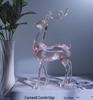 Nordic Transparent Crystal Reindeer Ornament - Christmas Decoration Handicraft