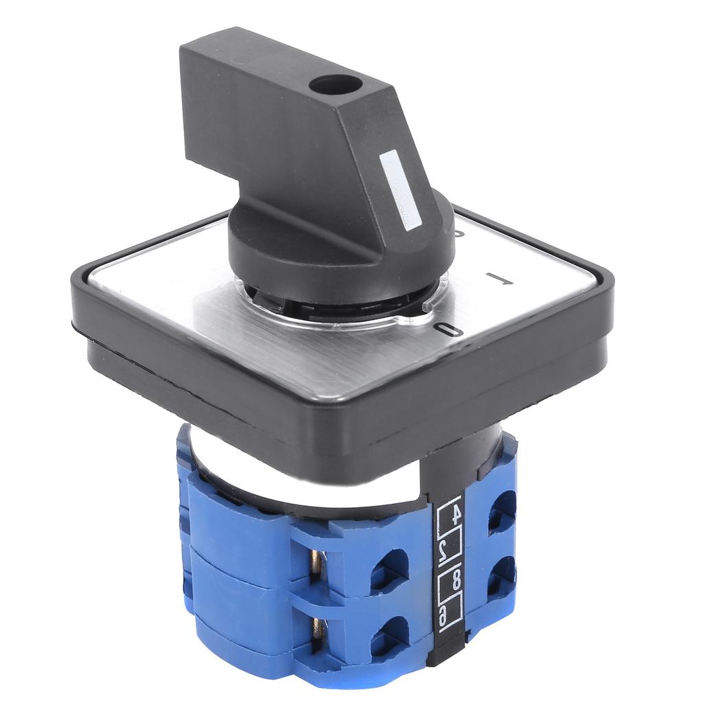 A60Z660V 20A Switch 4-Position 2 Pole Rotary Selector Universal Rotary Cam Changeover Switch Electric Motor Reversing Switchmay