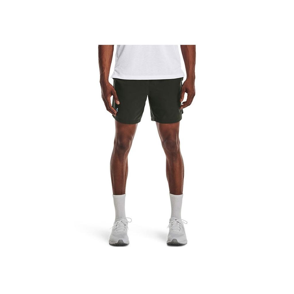 Under Armour Solid Color Breathable Casual Fitted Shorts Men Shorts Baroque-Green 1365701-310