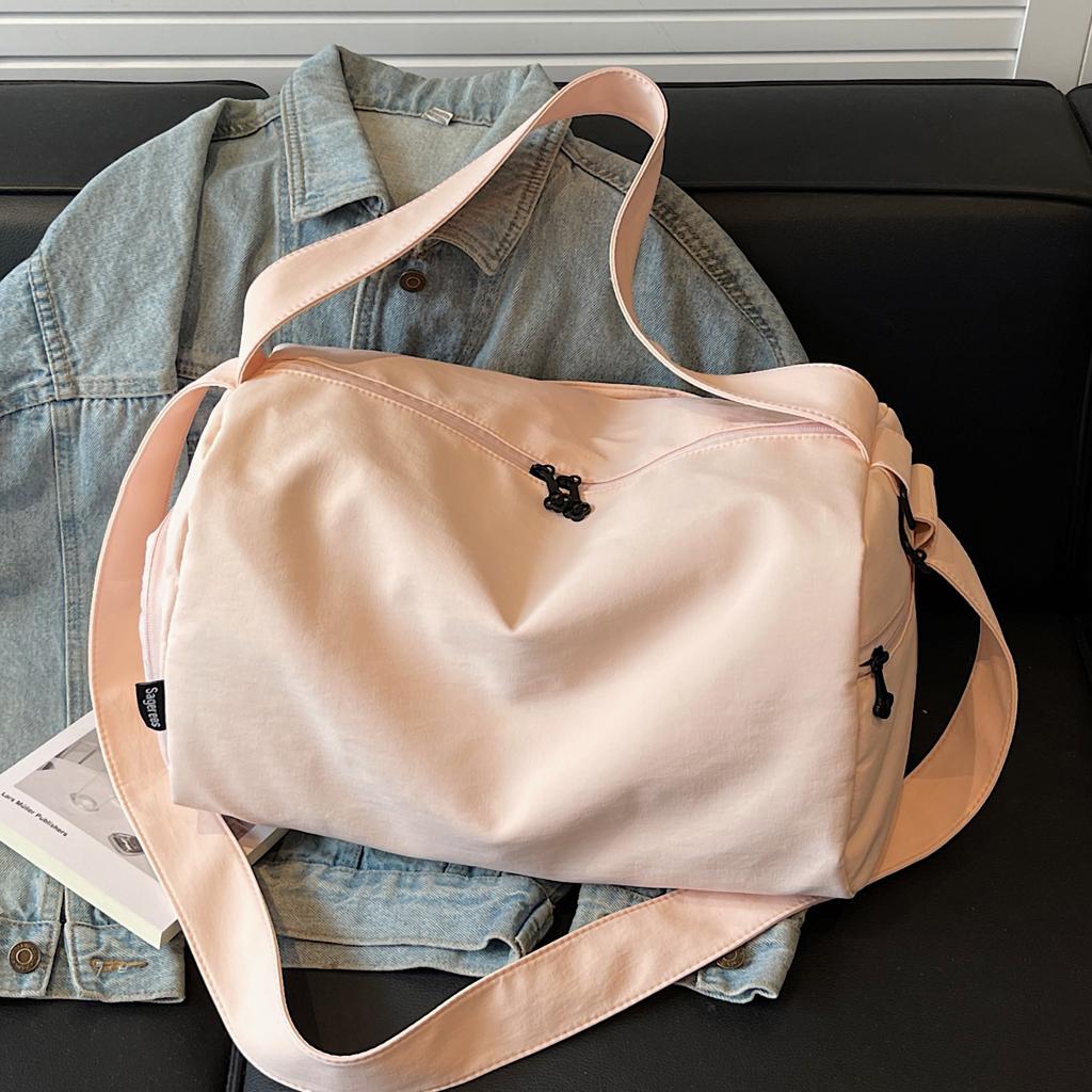 Sports Fitness Bag for Women, Wet and Dry Separati Swimming Bags, Large Capacity Satchel Short-Distance Travel Bag, Luggage