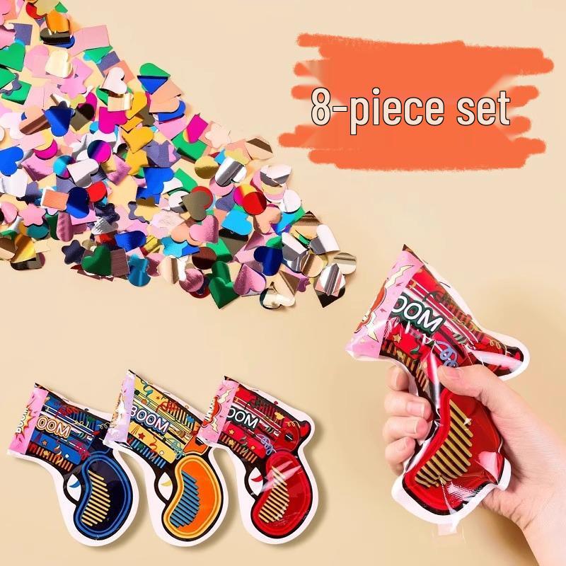 Automatic Inflatable Confetti Gun - Party & Wedding Prop, Handheld Cannon