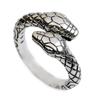 Double-headed Snake Ring, Retro Trendy Ring, European and American Cross-border Jewelry