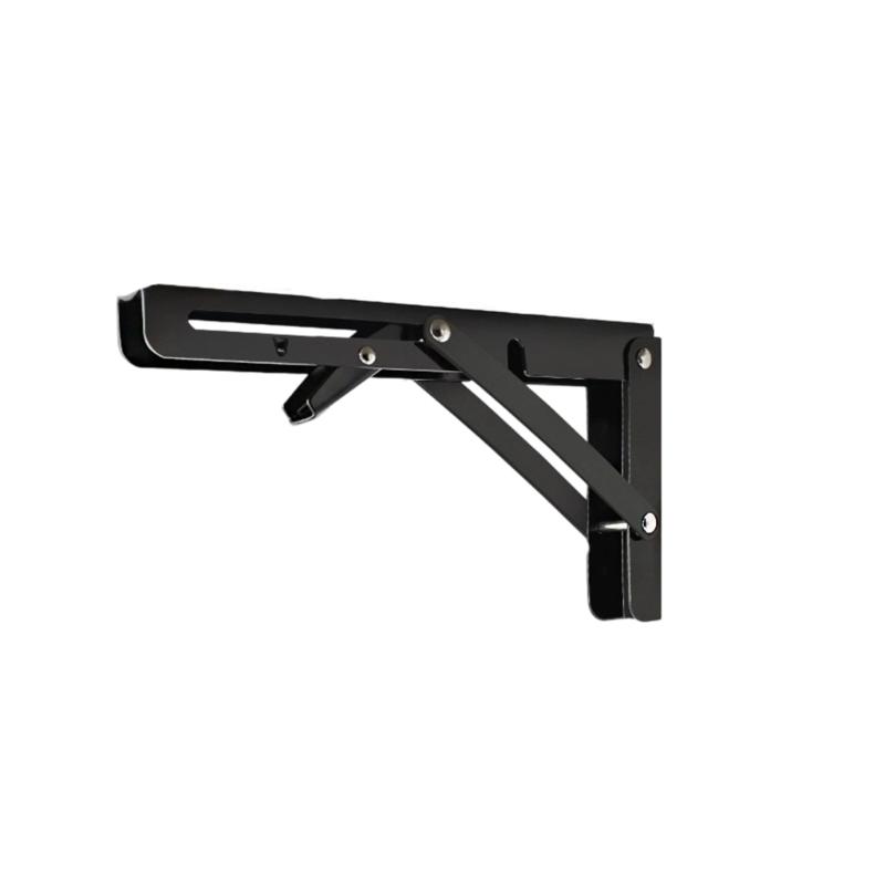 Space Saving Foldable Shelf Brackets Adjustable Wall Shelves Mounted Table Shelf Brackets for Home Office Garage
