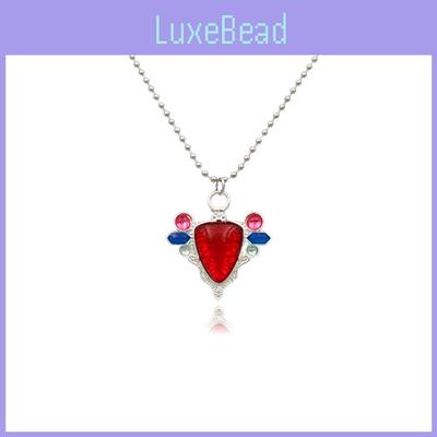 Jojo's Bizarre Adventure Piedra Roja de Aja Collar Dibujo Animado Anime Colgante Para Cosplay Y Coleccionistas