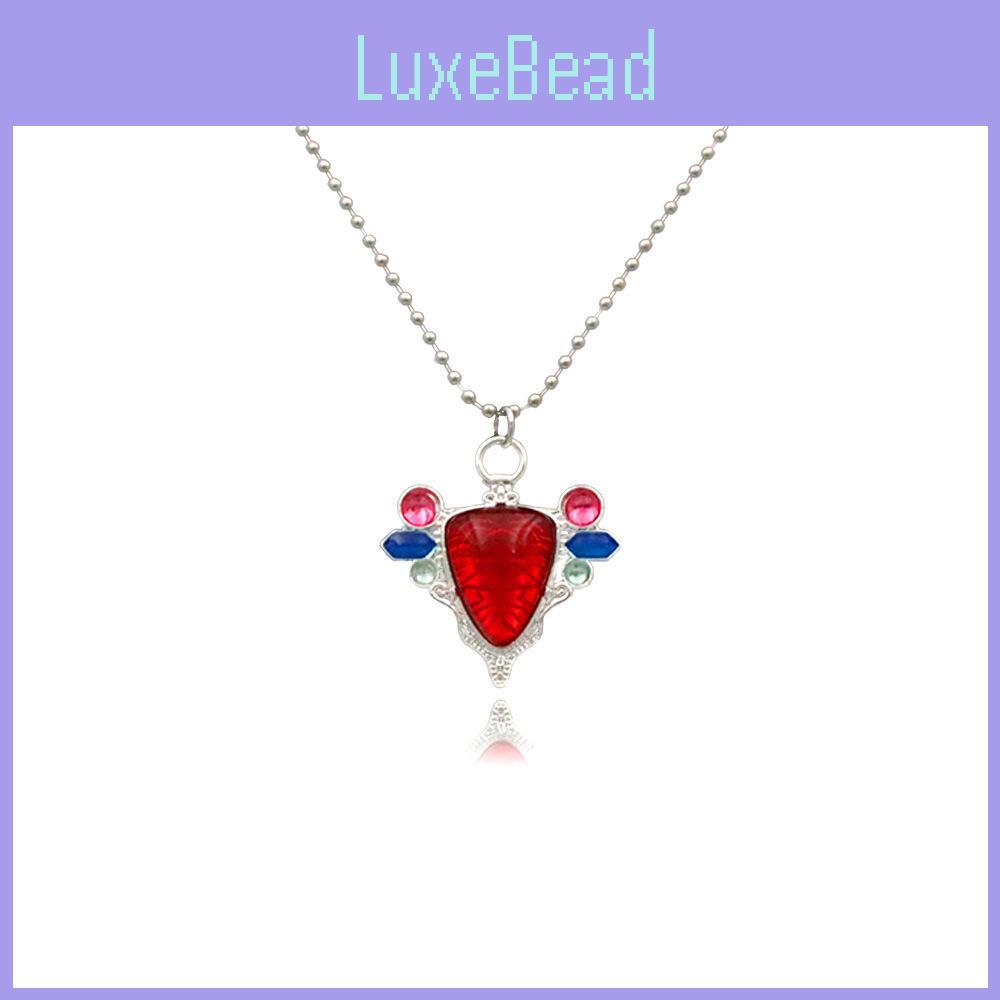 Jojo's Bizarre Adventure Červený Kámen Aja Náhrdelník Kreslený Anime Přívěsek Pro Cosplay A Sběratele