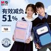 M&G Elementary School Backpack, Double Shoulder Bag, Lightweight Backpack, Birthday Gift for Girls