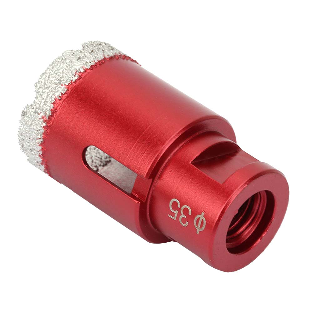 Broca Diamantada M14 Broca Núcleo Profissional Brasada a Vácuo(35 mm)