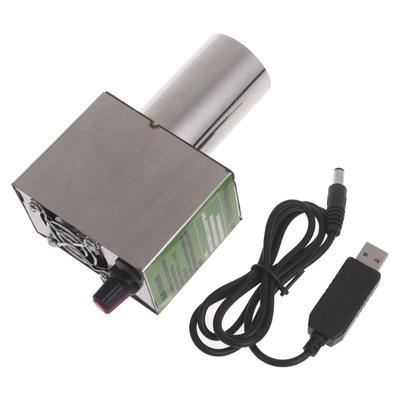 5V wentylator zewnętrzny dmuchawa ręczna wentylator do grilla dmuchawa powietrza przenośny wentylator elektryczny szybki rozpalacz ognia miech narzędzie piknik kemping