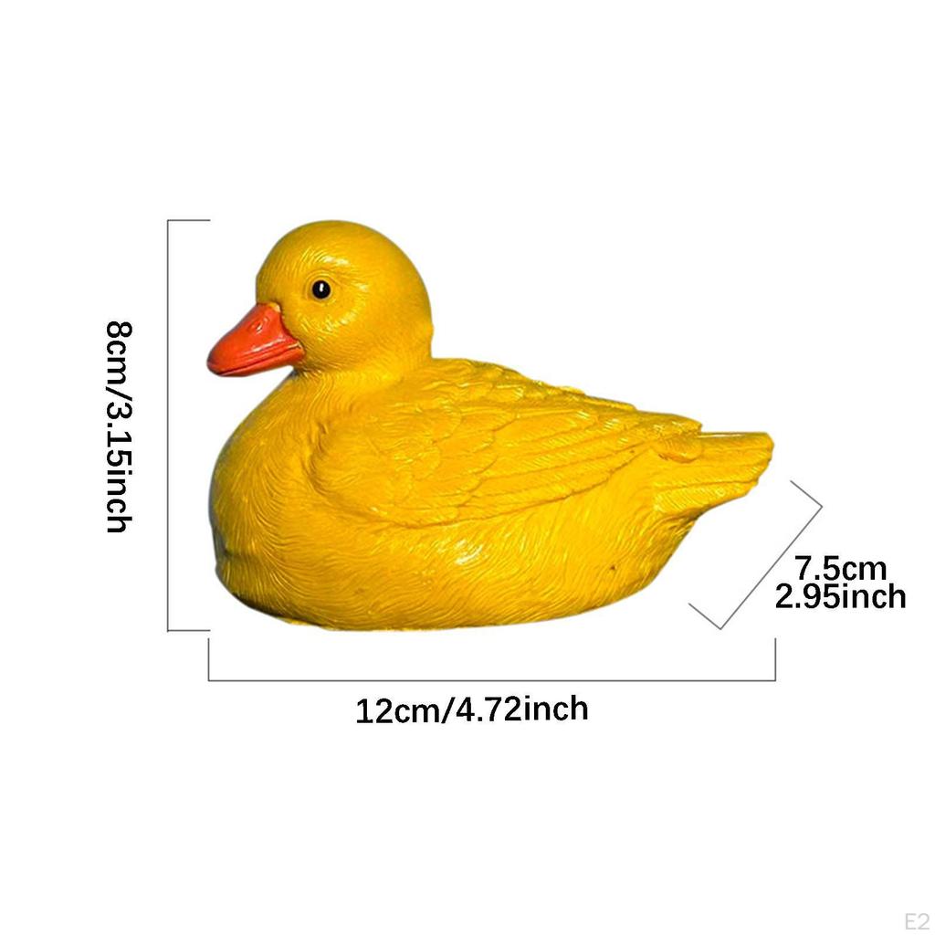 Entenstatue Tierskulptur Landschaftsgestaltung Figur Ornament für Teich