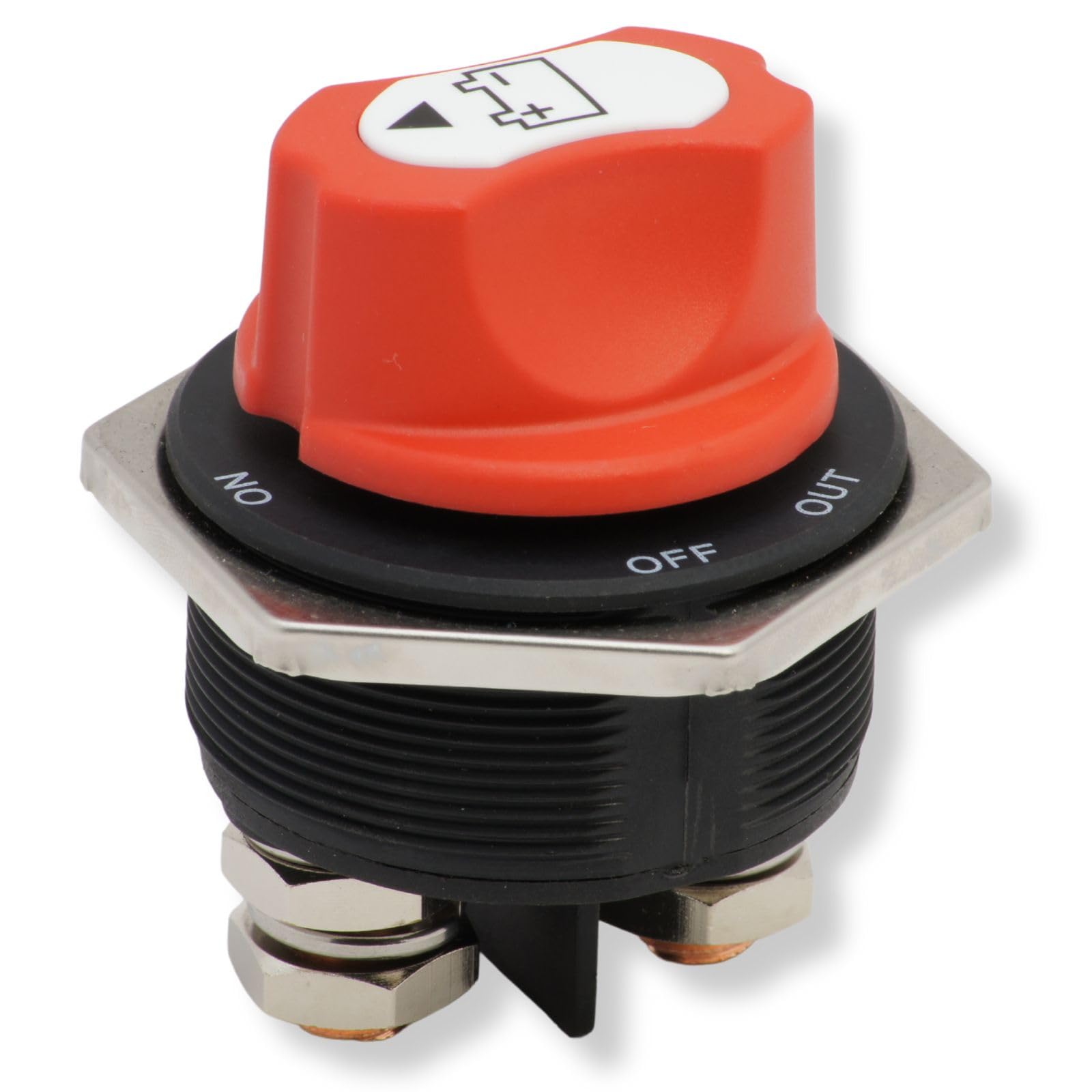 

UMikke Перемикач вибору акумулятора Аварійний вимикач Клема відключення Вимикач відключення Запобігання розрядженню акумулятора 32В DC 300А 1 штука