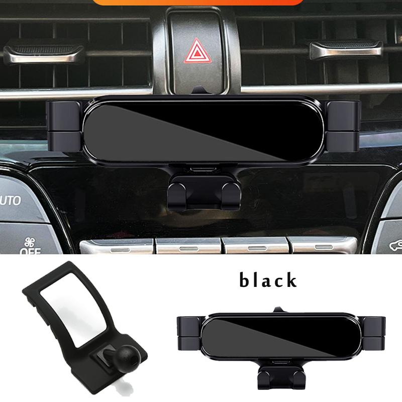 

Car Phone Holder For Toyota C-HR CHR Izoa 2021 2022 Car Styling Bracket GPS Stand Rotatable Support Mobile Accessories чёрный