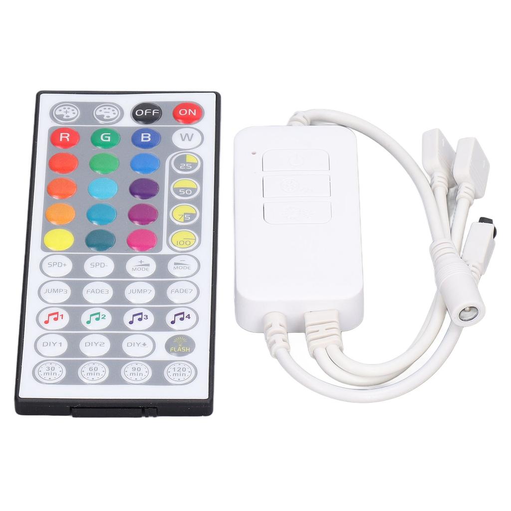 LED Streifenlicht Controller 44 Tasten 3 Tasten RGB Dual-Modus Timing-Funktion WIFI Lichtcontroller