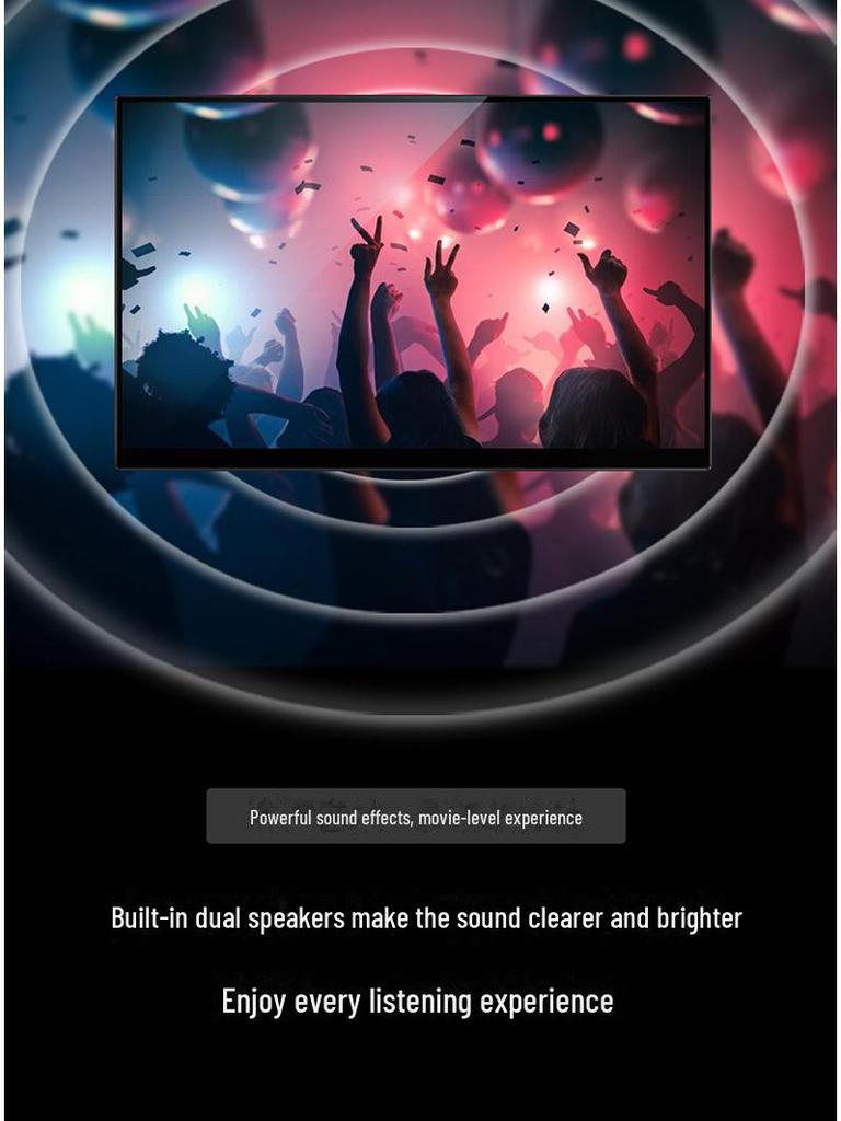 Spot 15,6" 4K tragbares externes Display für Laptop, Telefon, Switch, PS5