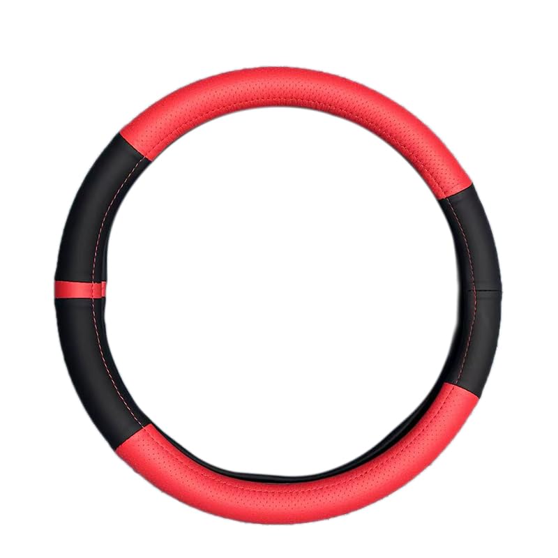 

Onami Рулевое колесо из ПУ кожи, устойчивое к истиранию, совместимое с CHR, 1 шт. Чехол C-HR, Нескользящий чехол, Устойчивый, ZYX10/NGX50, [Черный и красный], CHR037-BR