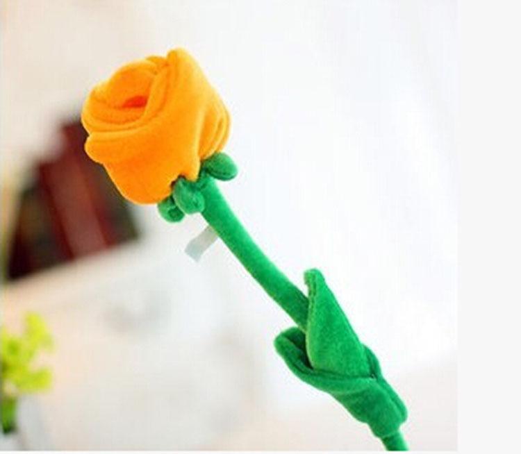 Simulation Rose Plush Toy Creative Curtain Buckle Wedding Event Gift Decoration Gift Labeling Wholesale