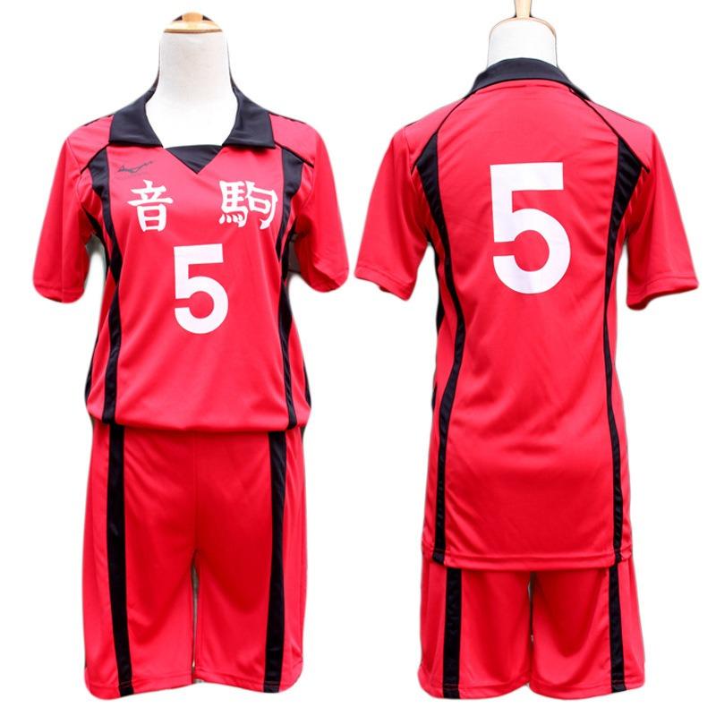 Volleyball less college jersey set cosplay animation periphery short sleeve basketball