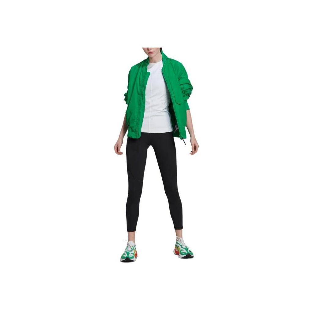 adidas by Stella McCartney Woven Bomber Jacket Green Women HI0926