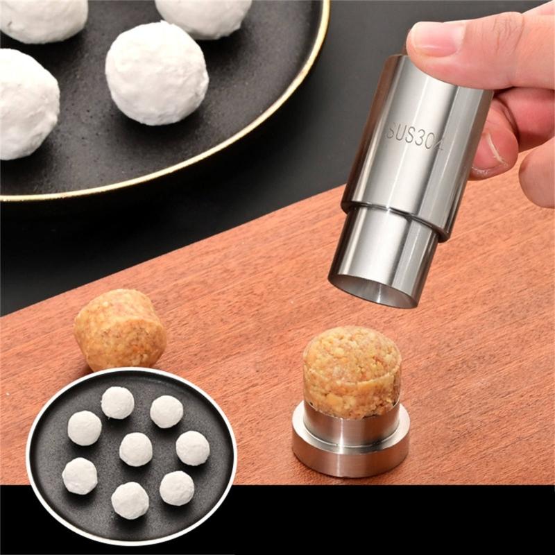Professional Grades 304 Stainless Steel Tangyuan Mold Practical Rice Dumpling Mould For Dessert And Snacks