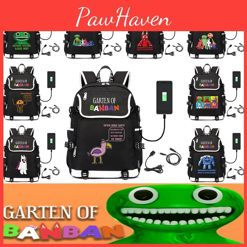 Garten Of Banban Large-capacity Waterproof Usb Charging Schoolbag Backpack Gifts