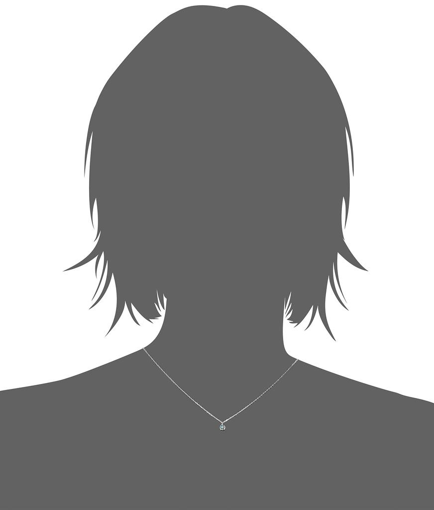 ESTELLE K10 Alexandrite White Gold Necklace [ESTELLE] 0452-2018-0019-0000