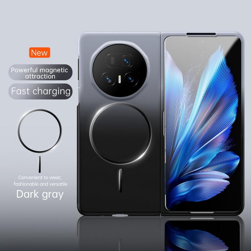 Delicate and Skin-friendly Gradient Strong Magnetic Case For Honor Magic V5 Magic V3 V2 Magic Vs 3 Vs2 Camera Protect Cover