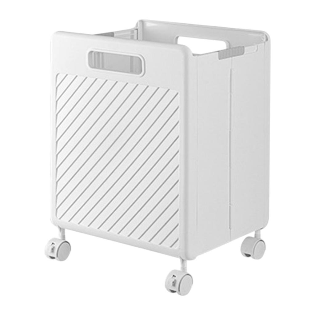 Foldable Laundry Basket Laundry Hamper with Wheels And Handles Toy Organizer Storage Organizer for Bedroom Laundry Storage