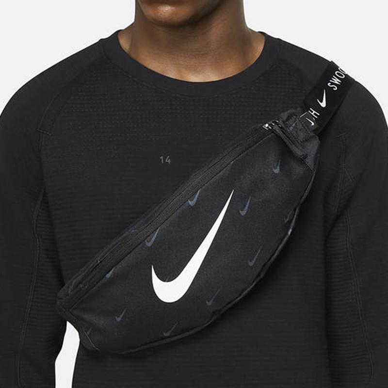 Nike Fabric Shoulder Bag, Crossbody Bag, Sling Bag, Fanny Pack Regular Unisex Black Casual DC7343-010