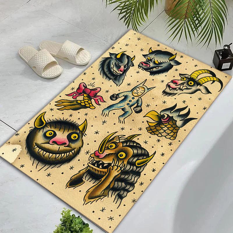 Where Wild Things Are Carpet Suitable Room Bedroom Doormats Office Balcony Decorative Carpet Carpet Living Room And Bedroom Mats Doormat