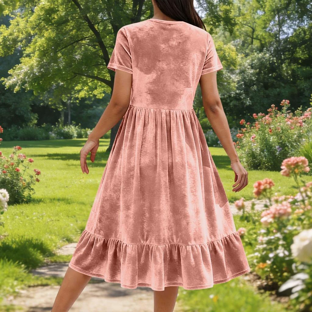 Women's Fashionable Loose-Fit Casual Dress