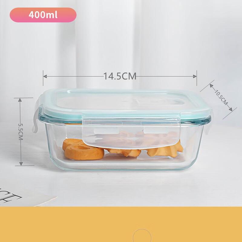 ZISIZ Glas Lebensmittelaufbewahrungsbehälter Set