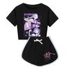 Hildren's Hooded Athletic Tracksuit Unisex Two-Piece Running Clothing Long Sleeve Pullover Hoodie Sweatshirt + Track Pants Set
