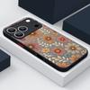 Cartoon Flowers Print Case For iPhone 17 Air 16e 16 15 14 Pro Max 13 15 Pro 17 Pro 17 Shockproof Soft Edge Hard PC Matte Phone Cover
