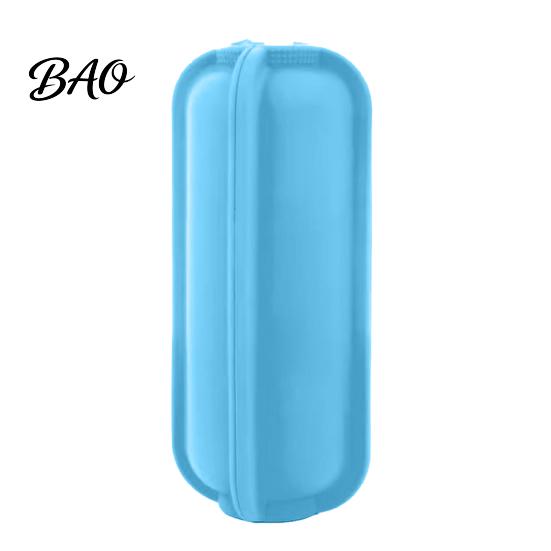 Portable Lunch Box Food-grade Silicone Taco Holder, Flip-top Buckle Design Burrito Storage Compact Food Keeper Box, Leak-proof Handling for