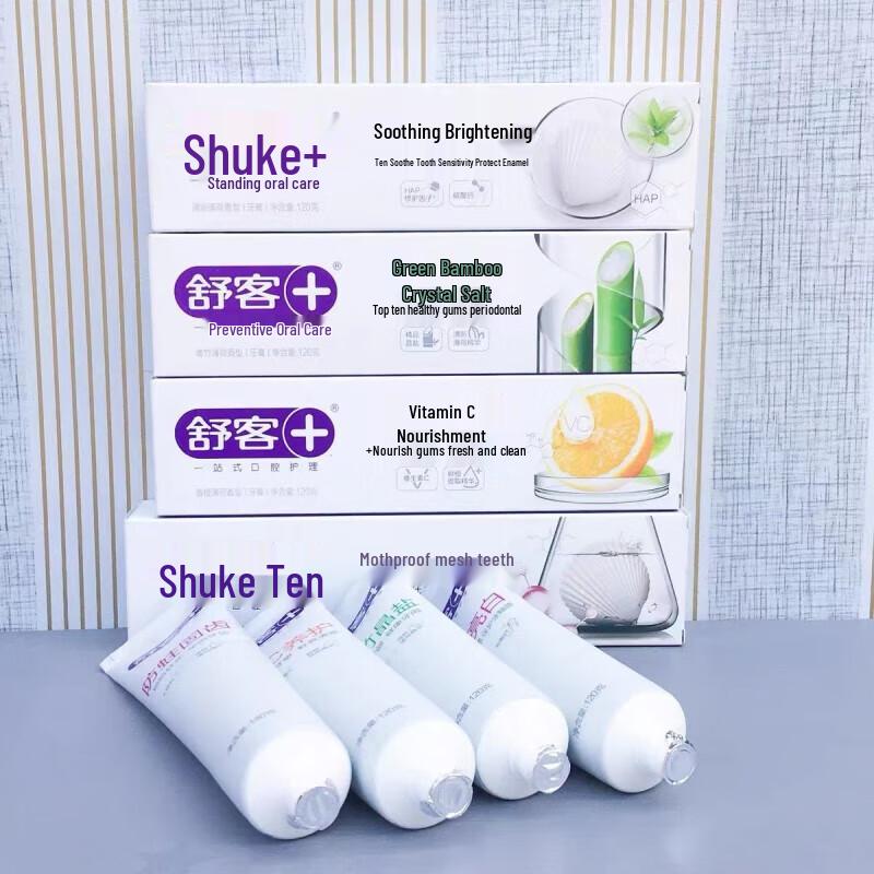 Зубная паста Shuke Кристаллическая соль Зеленый бамбук