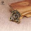 Solid Copper Incense Stick Holder Disc Dragon Small Ornaments Creative Vintage Brass Censer Home Decor Incenses Burner Keychains