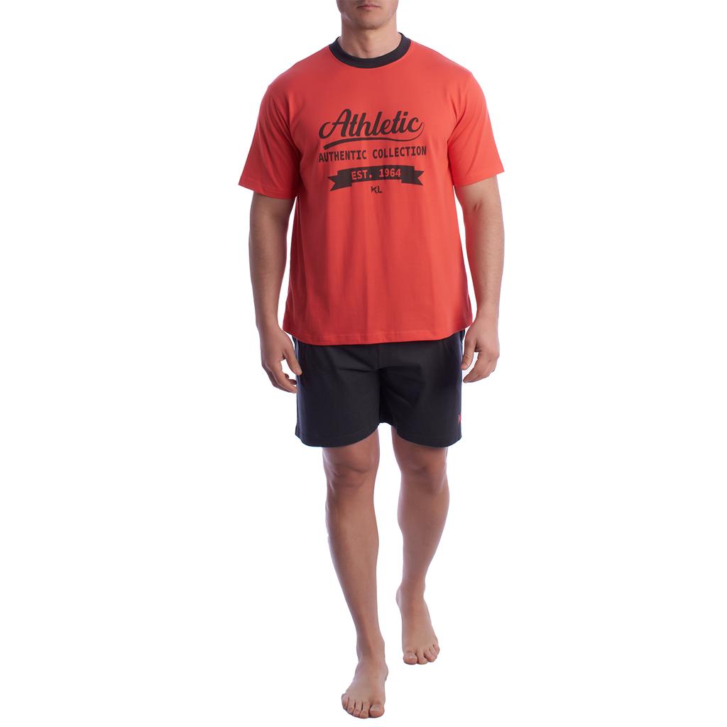 Pijama de Verano Manga Corta Algodón KL30000 para Hombre