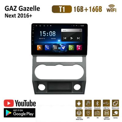 Radio samochodowe z Androidem multimedialny odtwarzacz wideo dla GAZ Gazelle Next 2016 + 2 Din nawigacja GPS Autoradio Stereo WIFI BT 1 + 16 GB