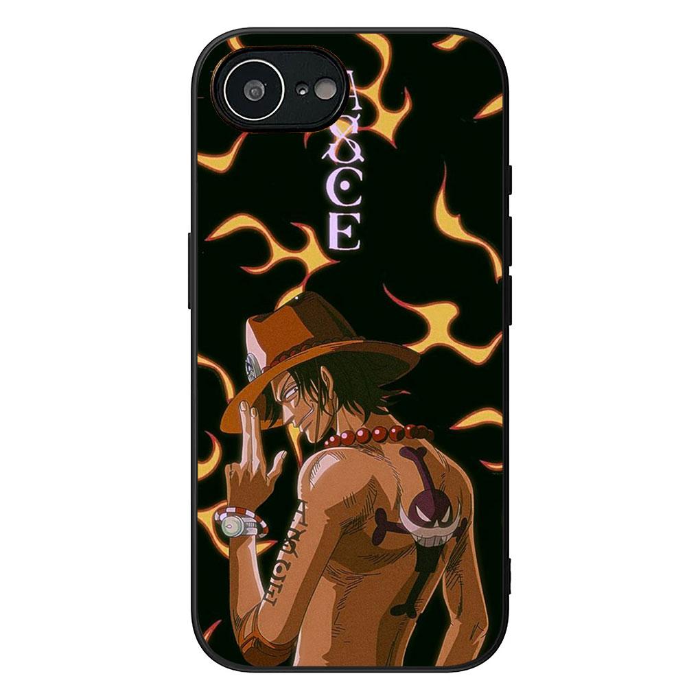 Portgas One Luffy Pieces D Ace Phone Cover for Motorola Moto Edge 50 30 Fusion 40 NEO Ultra Pro E14 G20 E15 G35 G84 G13 G53 Case