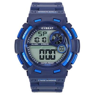 J-AXIS Men's ACY14-BL (CYBEAT Digital Sun Flame) Round Watch Blue Digital