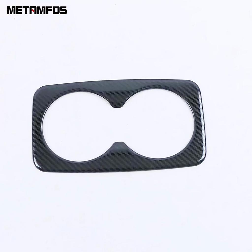 Rear Seat Cup Holder Water Bottle Frame Sticker For Ford Kuga Escape -  2024 Carbon Fiber Accessories Car Styling