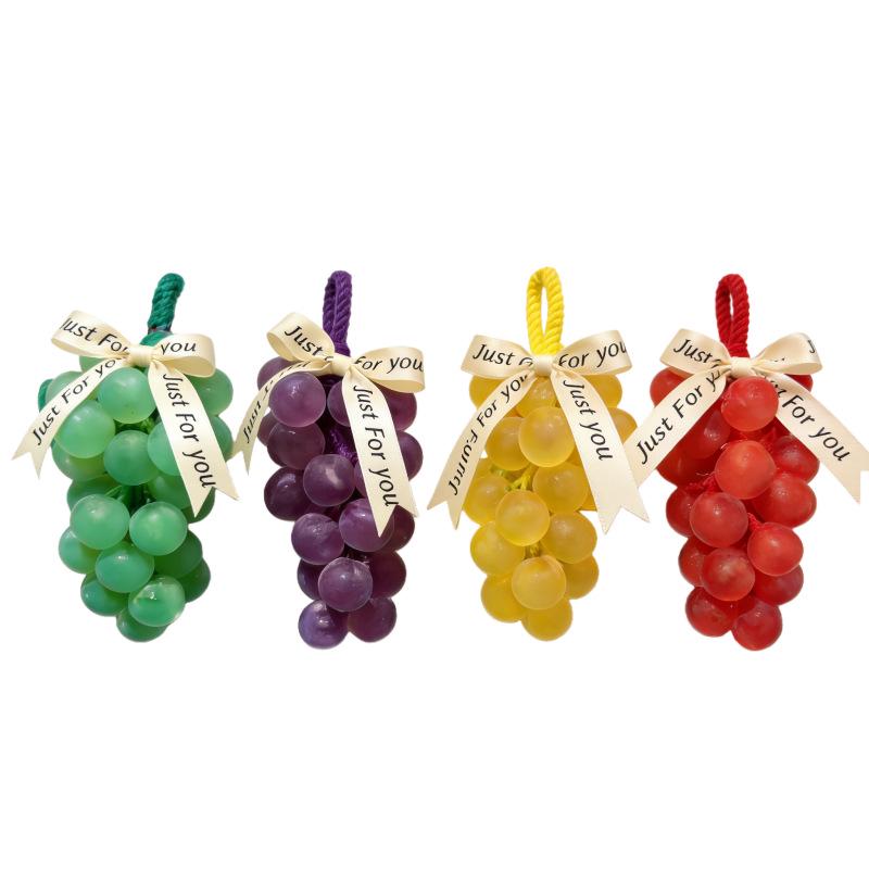 Grape Scent Handmade Soap String - Perfect for Hand and Face Washing, Ideal New Year or Spring Festival Gift, and Annual Meeting Souvenir.