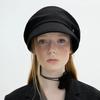 [Brown Hat]_Drapery Celine Hat - Black