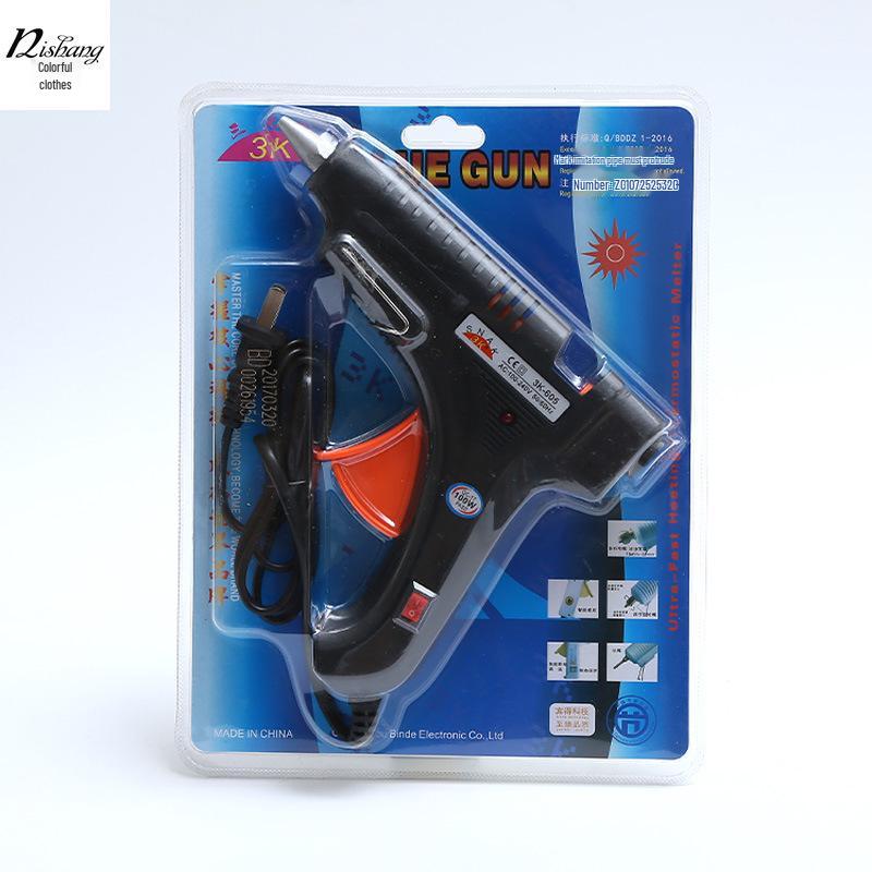 Ni Chang Saide Electric Hot Glue Gun & Hot Melt Glue Sticks for Flower Bouquet Packaging.