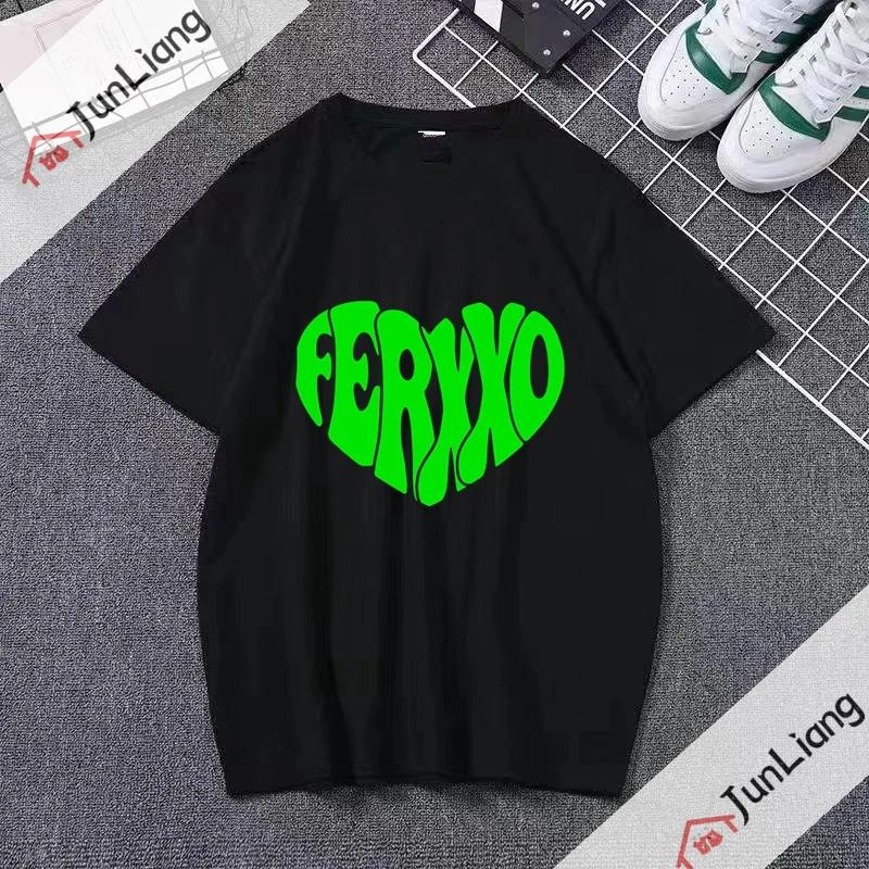 Feid Ferxxo T Shirt Men Women Nitro Jam Tour Tshirts Rapper Tshirts Tshirt of The 90s for Men Top Ferxxo Shirt