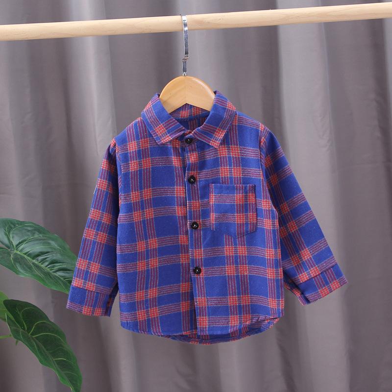 Boys Spring Summer Lightweight Long Sleeve Shirt Stylish Kids Dress Shirt