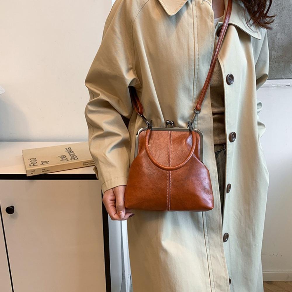 Large Capacity Chinese Style Crossbody Bag Elegant Vintage Women's Handbag  Shopping