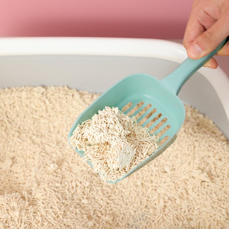 Cat Litter Shovel Plastic Mesh Thickened Shit Shoveling Artifact Strong and Non-deforming Multi-color Optional Pet Cleaning Products