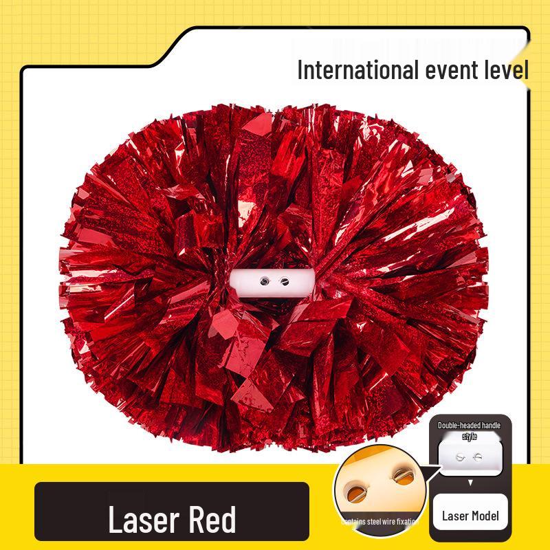 Cheerleading Handheld Pompons – International Competition Quality